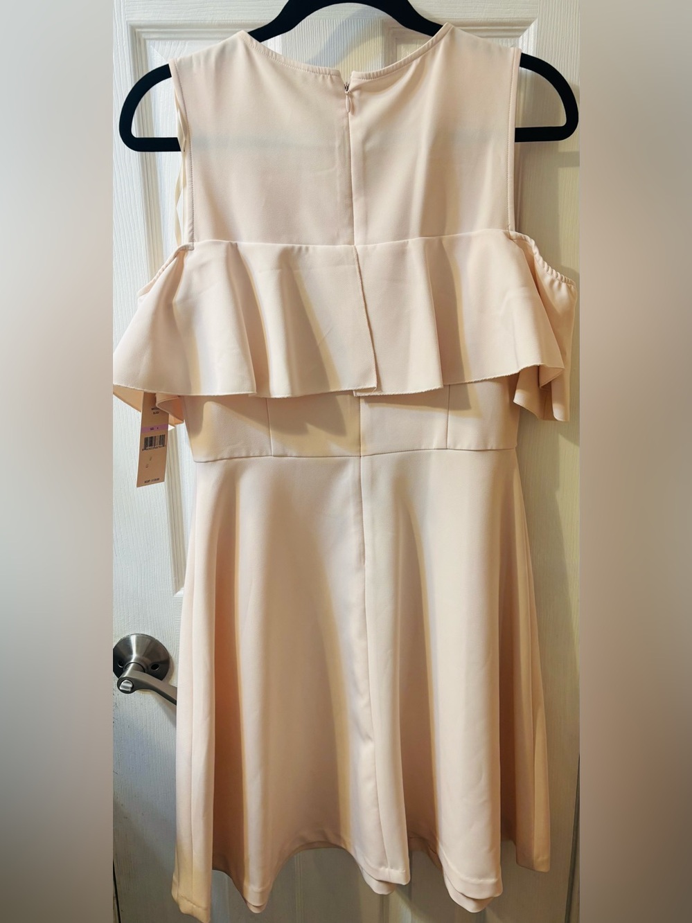 Nanette Lepore Blush Cold-Shoulder Ruffle Dress - Picture 4 of 7